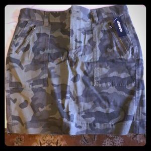 Camo skirt